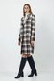 Plaid Patterned Coat - 4