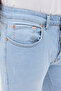 Ice Blue Men's Jeans Skinny Fit Jeans Lycra Narrow Nails - 6