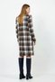 Plaid Patterned Coat - 5