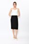 Straight Skirt - Black - 5512100 - 3