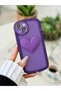 Transparent Case with Heart Model Toy Compatible with iPhone 13 and 14