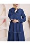 Three Piece Washed Denim Dress - 5