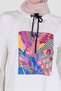 Printed Elastic Waist Skirt Track Suit 43691 - 4