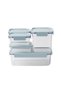 Classic Plus Mint 5-pcs Food Container Set (385ml x2, 910ml, 2L, 2.8L) - 2