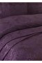 Beylerbeyi French Laced Plum Bedspread - 3