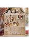 Wooden Christmas Ornament Set of 12 (Star & House) - 5