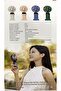 Digital Display Rechargeable Handheld Cooling Fan, 5 Speeds - Light Pink - 3