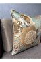 Imported Silk Velvet Bird Pattern Mint Green Throw Pillow Cover 43X43Cm (Double-Sided Pattern) - 4