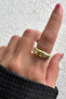 Steel Ring Couture Adjustable Women's Non-Tarnish - 3