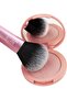 Mini Multitask Makeup Brush - For Blush, Bronzer & Powder, Pink - 5
