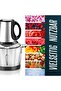 Meat Grinder 4L Chopper Blender 650W, 3 Speeds, 4 Stainless Steel Blades - 4
