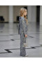 Girl's Sequin Blazer, Pants, Bag and Buckle - 5