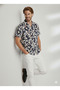J&J Luke Flower Men's Hawaiian Shirt Light Color - 4