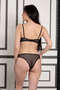 Sptrns Black Tulle Bra Set - 880 - (205635) Size L - 5