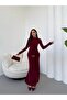 Bat Sleeve Buckle Dress - 5