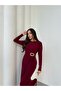 Sandy front buckle and gathered detail dress
