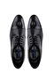 Men's Genuine Leather Black Classic Shoes - 5