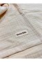 Breastfeeding Apron, Multi-Purpose Nursing Cover, 70X120 cm Organic Cotton Fabric Cream - 5
