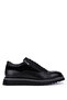 Men's Genuine Leather Black Casual Shoes