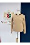 Pms1002 Thessaloniki Knitted Half Zipper Men's Sweatshirt - 2