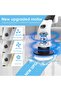 Electric Spin Scrubber, Cordless 3-Speed, 7 Brush Heads, Extendable Handle - 3