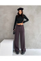 Women's Elastic Waist Modal Trousers - 4