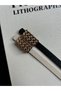 2-Piece Mate Patterned Women's Gold Buckle Belt Jacket Belt Dress Belt Trouser Belt