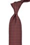 Burgundy - Yellow Polka Dot Pattern Printed Pocket Square Classic Tie Kk13345 - 2