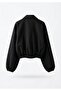 Women's Oversized Cotton Gabardine Classic Collar Zippered Casual Jacket Coat - 4