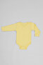 Long Sleeve 100% Cotton Snap-On Baby Bodysuit - Flexible Soft Bodysuit 0-36 Months - 2