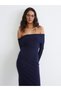Timeless Clothing & Timeless Choices Wide Roba Collar Knitwear Dress - 2