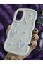 Samsung Galaxy A15 Compatible Shiny Heart & Pearl Detailed Soft Stylish Phone Case - 2