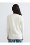 Alita City Lcw Modest Beige Knitwear Embroidered Women's Sweater with a Difference - 4