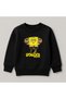 Spongebob Printed Crew Neck 100% Cotton Children's Sweatshirt