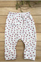 Baby Girl 2-Piece Set Strawberry Printed Long Sleeve Corded Fabric Snap Fastener Bodysuit - 4