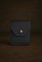 Genuine Leather Handmade Vintage Card Holder – Small Size Minimalist Wallet – 6 Card Capacity Card Holder - 2