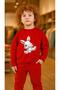 Team Sweatshirt Winking Rabbit Printed Girls Boys Crew Neck3 4-5-6-7-8-9-10-11-12Years - 2