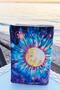 Book Cover and Metal Bookmark - Cosmic Sun