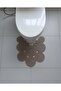 Straw Color Jute Toilet Front Bath Mat – Natural and Stylish Design