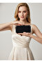 Black Complete Metal Frame and Crystal Embroidered Glitter Satin Evening Dress Bag