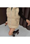 Women's Zippered Hooded Puffer Coat Vest - 3