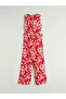 Lcw Kids Ecru Crew Neck Girls' Jumpsuit - 2