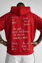 Hoodie Oversized Hooded 100% Cotton Ki̇nd Yazi Printed