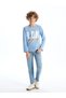 Seray New Season Crew Neck Printed Long Sleeve Boys T-Shirt - 2