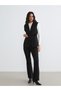Alita City Lcw Modest Black Narrow Fit Spanish Leg Women's Pants with a Difference