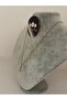 Steel S Letter Stone Necklace - 5