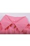 Ladies Comfortable Cotton Linen 2 Piece Suit for Daily Commute - Shirt and Wide Leg Pants Set with S - 5