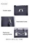 Floral Travel Duffel Bag Large Capacity Lightweight Waterproof Oxford Fabric Multipurpose Shoulder - 8