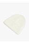 Wool Blend Layered Knit Beanie - 2