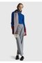 Women's Dark Blue 100% Merino Crew Neck Sweater - 5